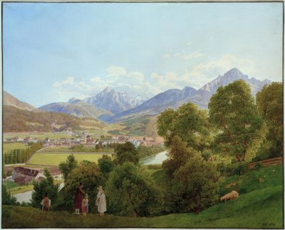 View of Innsbruck by Jakob Alt